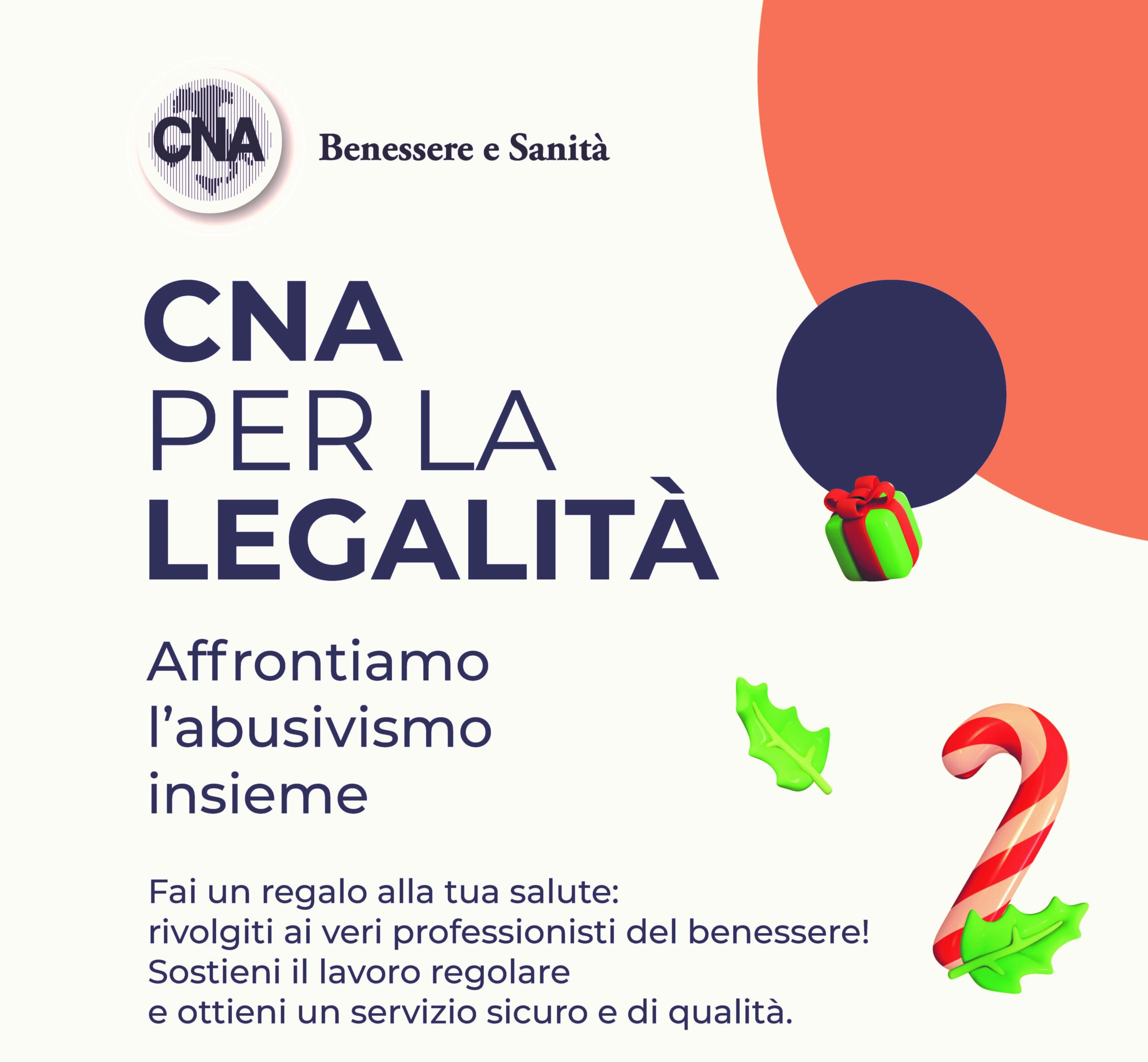 Nuova campagna per la legalità promossa da CNA Benessere e Sanità