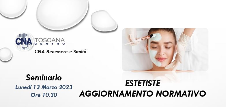 Seminario Aggiornamento normativo per Estetiste