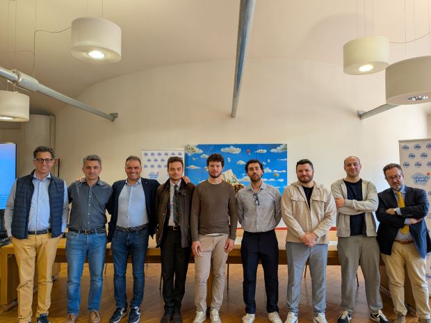 Foto di gruppo finale per Pistoia Essere Impresa 2026