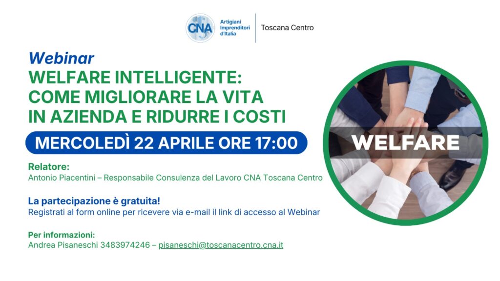 Webinar Welfare Aziendale 22 aprile 2026