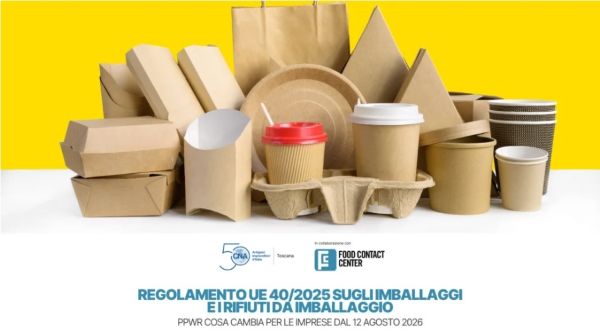 Webinar su nuovo regolamento imballaggi con CNA Toscana