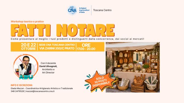 Corso fatti notare Ottobre 2026