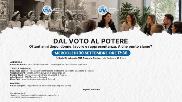 Dal voto al potere - Iniziativa 30 settembre 2026
